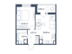 Продажа 1-комнатной квартиры 38,6 м², 9/25 этаж
