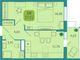 Продажа 1-комнатной квартиры 40,8 м², 6/16 этаж