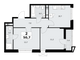 Продажа квартиры со свободной планировкой 50,7 м², 13/16 этаж