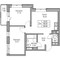 Продажа 2-комнатной квартиры 55,2 м², 9/23 этаж