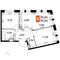 Продажа 3-комнатной квартиры 50,4 м², 2/15 этаж
