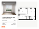 Продажа 2-комнатной квартиры 55 м², 50/62 этаж