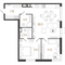Продажа 2-комнатной квартиры 68,2 м², 6/23 этаж