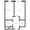 Продажа 1-комнатной квартиры 40,1 м², 3/10 этаж