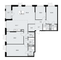 Продажа квартиры со свободной планировкой 139,3 м², 16/17 этаж