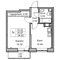 Продажа 1-комнатной квартиры 34,8 м², 15/24 этаж