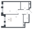 Продажа 1-комнатной квартиры 35,6 м², 2/8 этаж