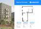 Продажа 1-комнатной квартиры 40,1 м², 2/11 этаж