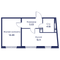 Продажа 1-комнатной квартиры 39,3 м², 3/5 этаж