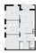 Продажа квартиры со свободной планировкой 64,1 м², 9/10 этаж