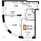 Продажа 3-комнатной квартиры 50,3 м², 11/15 этаж