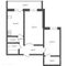 Продажа 2-комнатной квартиры 54 м², 9/14 этаж