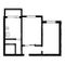 Продажа 2-комнатной квартиры 65 м², 1/17 этаж