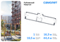 Продажа 1-комнатной квартиры 44,4 м², 2/12 этаж