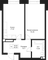Продажа 1-комнатной квартиры 48,4 м², 4/5 этаж