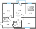 Продажа 3-комнатной квартиры 88,5 м², 2/21 этаж