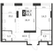 Продажа 2-комнатной квартиры 63,5 м², 25/47 этаж