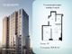 Продажа 1-комнатной квартиры 54,5 м², 11 этаж