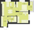 Продажа 2-комнатной квартиры 51,5 м², 5 этаж