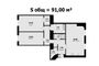 Продажа 3-комнатной квартиры 91 м², 6/6 этаж