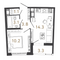 Продажа 1-комнатной квартиры 32,5 м², 6/20 этаж