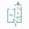 Продажа 1-комнатной квартиры 33,4 м², 5/18 этаж
