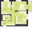 Продажа 2-комнатной квартиры 55,4 м², 20 этаж