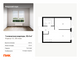 Продажа 1-комнатной квартиры 32,4 м², 30/33 этаж
