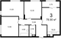 Продажа 3-комнатной квартиры 78,9 м², 4/10 этаж