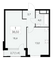 Продажа квартиры со свободной планировкой 38,5 м², 10/30 этаж