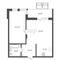 Продажа 2-комнатной квартиры 49,5 м², 1/3 этаж