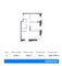 Продажа 2-комнатной квартиры 56,3 м², 2/23 этаж