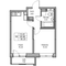 Продажа 1-комнатной квартиры 34,7 м², 18/23 этаж