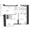 Продажа 2-комнатной квартиры 64,3 м², 24/47 этаж