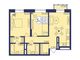 Продажа 2-комнатной квартиры 56,7 м², 2/18 этаж