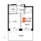 Продажа 1-комнатной квартиры 49,6 м², 1/15 этаж