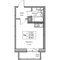 Продажа квартиры-студии 25 м², 4/23 этаж