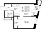 Продажа 1-комнатной квартиры 39 м², 18/32 этаж