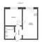 Продажа 1-комнатной квартиры 42 м², 24/24 этаж