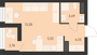 Продажа квартиры-студии 27,7 м², 8 этаж