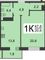 Продажа 1-комнатной квартиры 48 м², 6/9 этаж