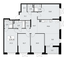 Продажа квартиры со свободной планировкой 123 м², 3/17 этаж