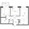 Продажа 2-комнатной квартиры 56,5 м², 12/14 этаж