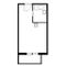 Продажа 1-комнатной квартиры 37 м², 7/12 этаж