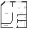 Продажа 1-комнатной квартиры 45,8 м², 15/17 этаж
