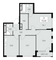 Продажа квартиры со свободной планировкой 75,9 м², 26/30 этаж