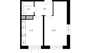 Продажа 1-комнатной квартиры 34,9 м², 24/27 этаж
