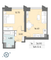 Продажа 1-комнатной квартиры 36,9 м², 6/58 этаж