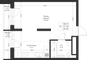 Продажа квартиры-студии 38,8 м², 10/24 этаж
