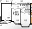 Продажа 2-комнатной квартиры 59,8 м², 9/25 этаж